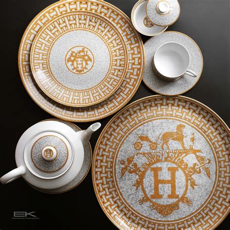 fake hermes dinnerware|how to identify hermes pieces.